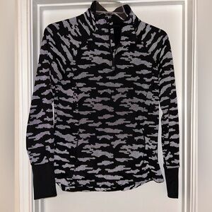 Reflective Quarter Zip Pullover